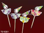 TS15001    65MM CLOWN PICKS   